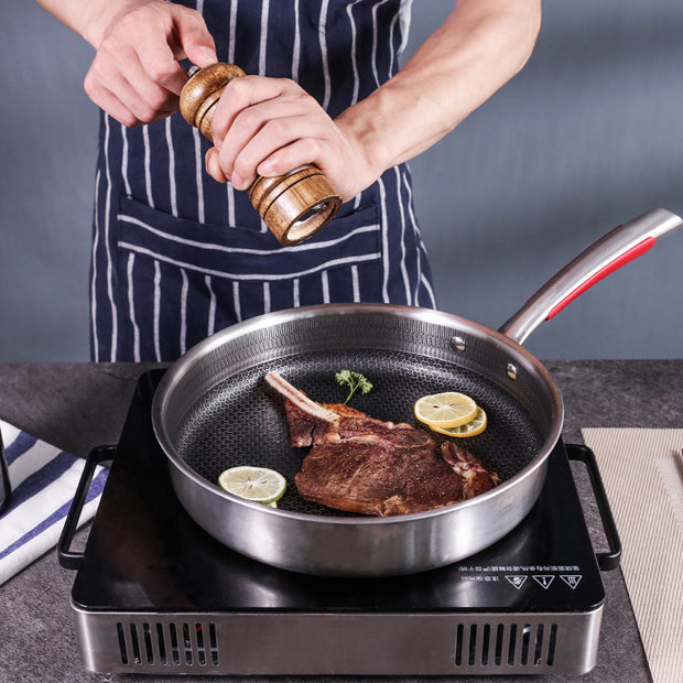 Ultimate Stainless Steel Fry Pan