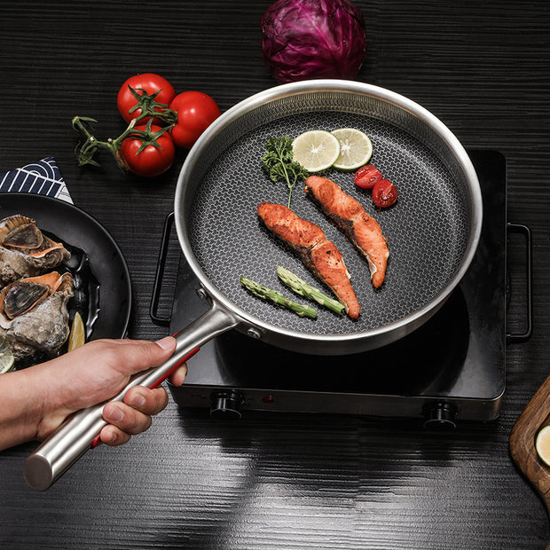 Ultimate Stainless Steel Fry Pan